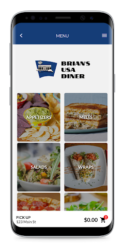 Brians USA Diner Screen 2