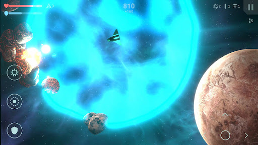 Deep Space Asteroids Screen 2