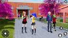 screenshot of Anime High School Girl Life 3D