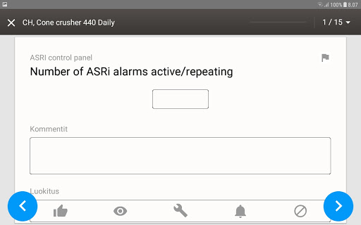 Android application Digital Inspection Platform screenshort