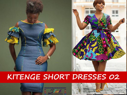 Kitenge fashion short dresses hotsell 2019