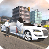 Crazy Limousine City Driver 3D icon