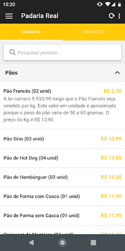 Padaria Real Screen 3