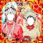 Cover Image of Download Traditional Wedding Couple Pho  APK