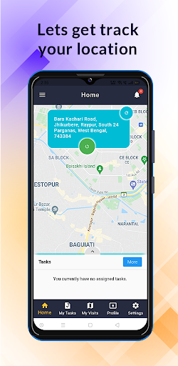 SmarteTracker:Employee Tracker Screen 2