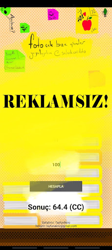 Selçuk Üni İçin Not Hesaplama Screen 3