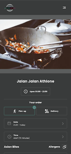 Android application Jalan Athlone screenshort