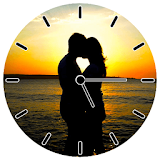 Hot Kiss Clock Widget icon