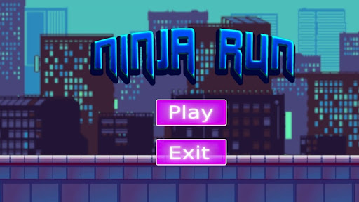 Android application Ninja Run: The Endless Game screenshort