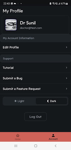 Android application Anesthesia Anytime screenshort