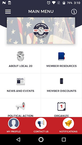 Teamsters Local 20 Screen 3