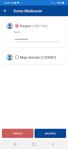 QuickMedic M Screen 2