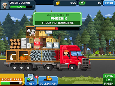 Pocket Trucks Route Evolution v0.8.0 MOD (Unlimited money) APK