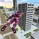 Herunterladen Iron Rope Superhero: Robot Mission Games  Installieren Sie Neueste APK Downloader