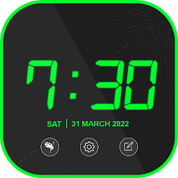 Digital Clock Neon Wallpapers की आइकॉन इमेज