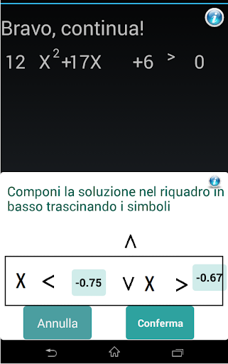 Disequazioni di secondo grado