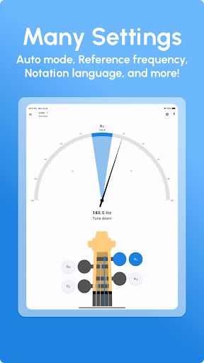 Screenshot of Cello Tuner - LikeTones