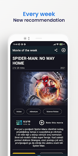 What2Watch - Recommendations Screen 3