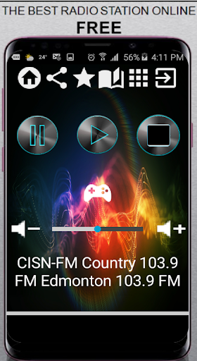 Android application CISN-FM Country 103.9 FM Edmon screenshort