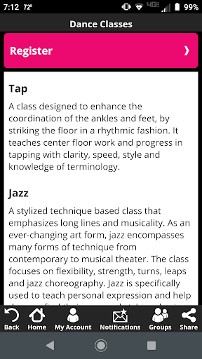 Carolina Dance Productions Screen 3
