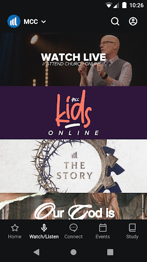 Maryland Community Church Screen 2