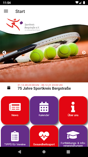 Sportkreis Bergstraße Screen 2