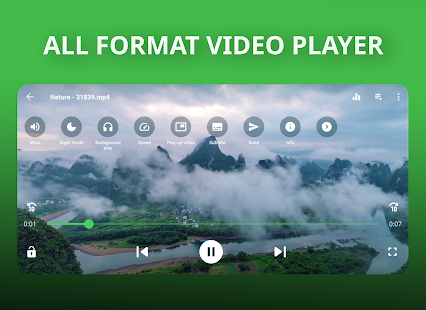 video player for android Screenshot