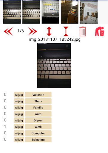 Android application Cataloger Pro screenshort