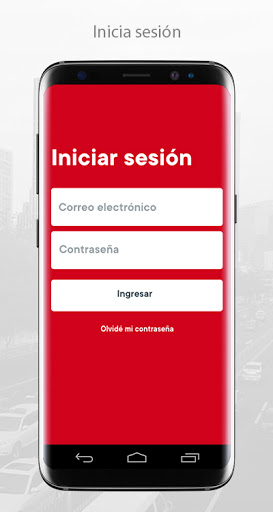 Android application Pasabus para conductor screenshort