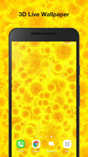 Android application Dandelion Live Wallpaper screenshort