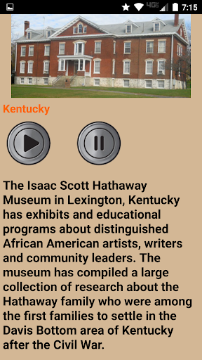 Black History Museums Screen 3