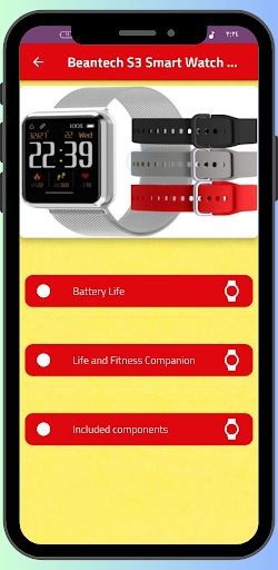 Beantech S3 Smart Watch guide Screen 3