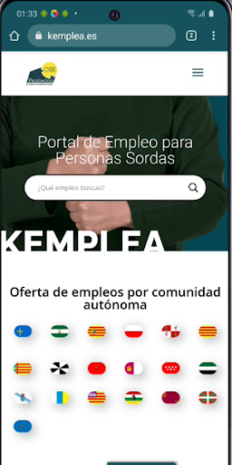Android application Kemplea screenshort