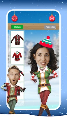 あなたのエルフダンス - クリスマスフェイスアプリのおすすめ画像4