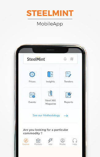 Android application SteelMint screenshort