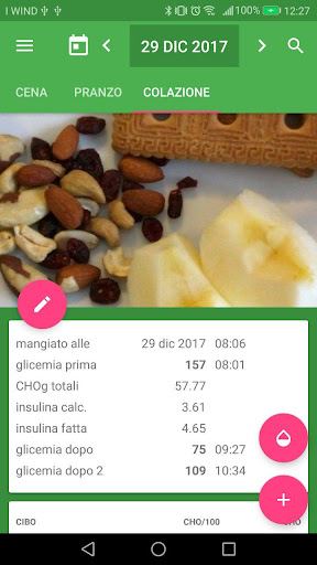 Glycarb (diario diabete) Screen 3