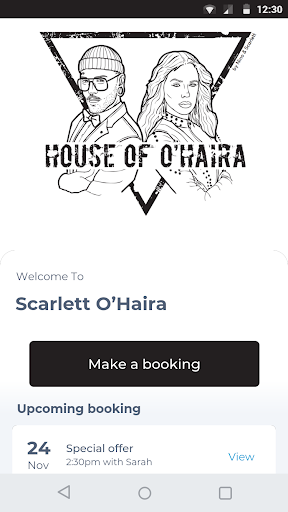 Android application House of O’Haira screenshort