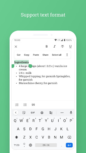 InNote - Lightweight Note Screen 2