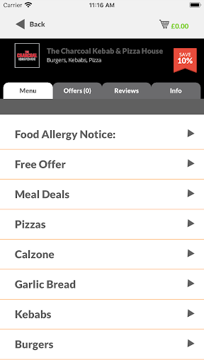 The Charcoal Kebab & Pizza Hou Screen 2