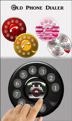 Android application Old Phone Rotary Dialer screenshort