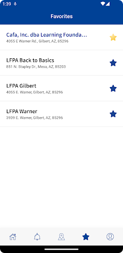 CAFA Inc LFPA Schools Screenshot 3 - AppWisp.com