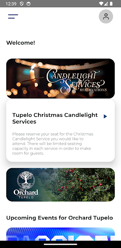 The Orchard Church App Screen 2