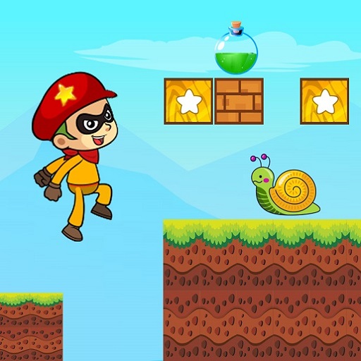 Super Run Bob Jumping Game logo
