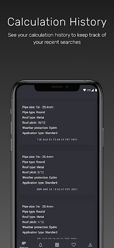 Roof Pitch Calculator Screen 3