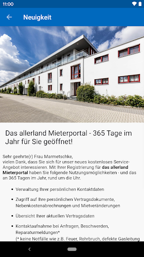 allerland Mieter-App Screen 2