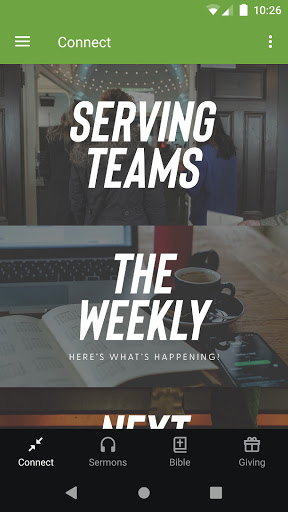 Android application Life Community Church screenshort