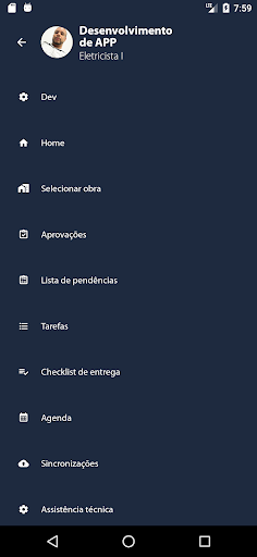 Android application Portal Consciente screenshort