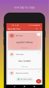 Save My Text 1.2 APK screenshots 2