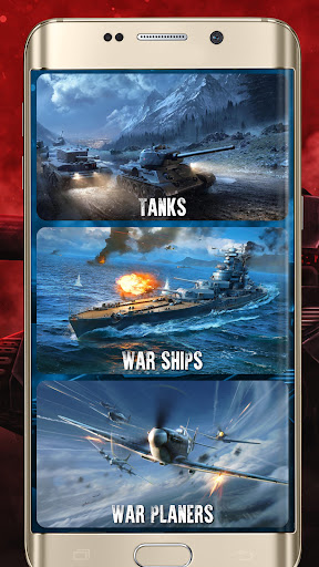 Android application War games wallpapers. Tanks screenshort