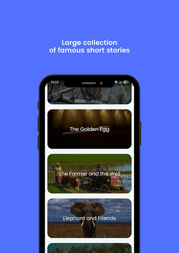 Android application English short stories beginner screenshort